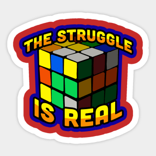 The Struggle is Real Sticker